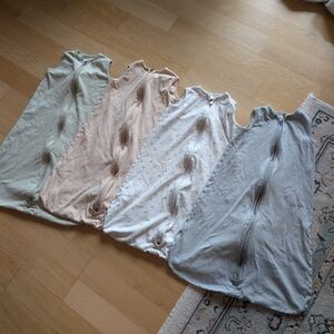 Set of Four Baby Sleep Sacks